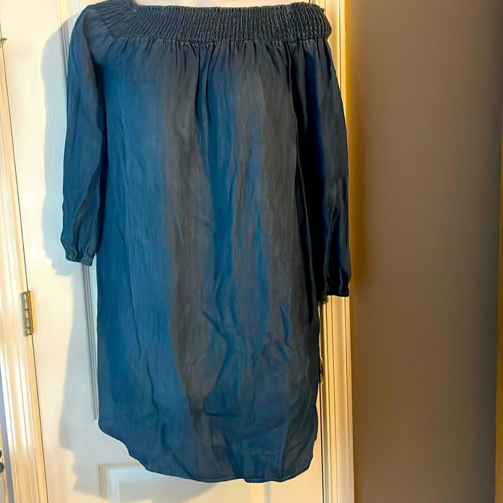 Isabel Maternity Denim Dress